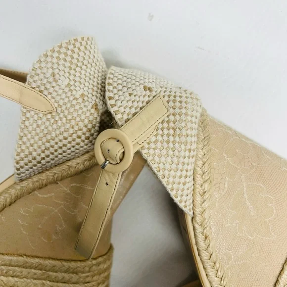 Valentino Lace Platform Wedges size 40/ 9 - Picture 2 of 12